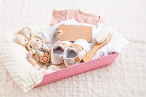 Affordable baby neutral gift hamper